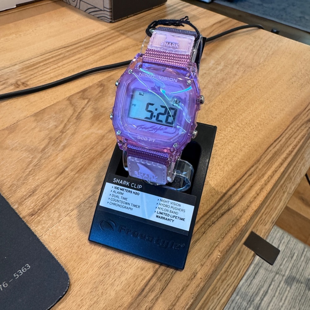 Freestyle Translucent Purple Smartwatch